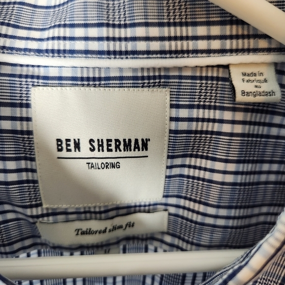 BEN sherman button-down shirt, sz. 17 / XL - Picture 3 of 6